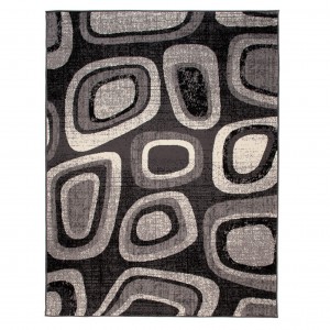 Килим  D314B GRAY CHEAP PP CRM  - Сучасний килим
