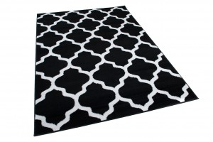 Koberec  K082D BLACK LUXURY PP ESM  - Moderný koberec