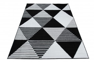 Koberec  T330A BLACK LUXURY PP ESM  - Moderný koberec