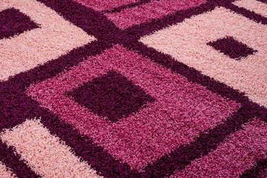 Koberec  4831A PURPLE LOCA  - Huňatý koberec