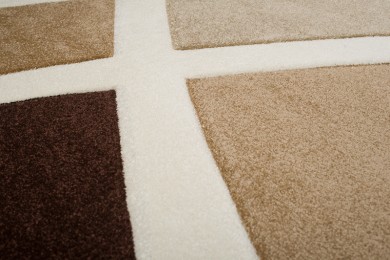 Teppich  3478A DARK BEIGE SUMATRA  - Moderner Teppich