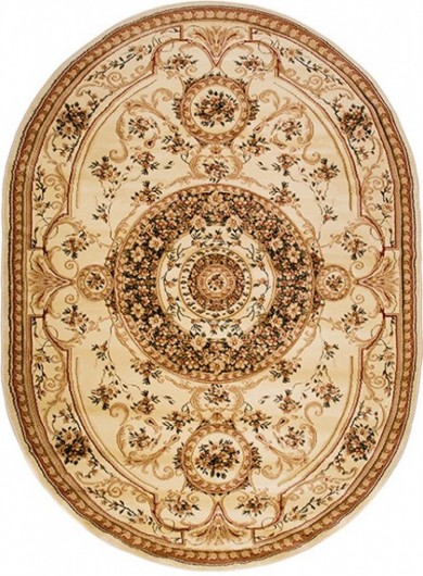 Tradičný koberec 6548A CREAM YESEMEK OV