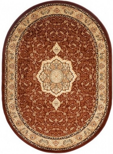 Tradičný koberec 5071A BROWN YESEMEK OV