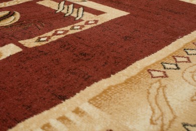 Килим  C766A BROWN ATLAS PP  - Традиційний килим