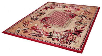 Килим  7192B DARK BEIGE ATLAS PP RED  - Традиційний килим