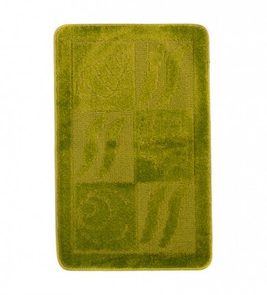 Dywanik łazienkowy  1107 GREEN (4605) MONO 1PC (BANAN)  Zielony