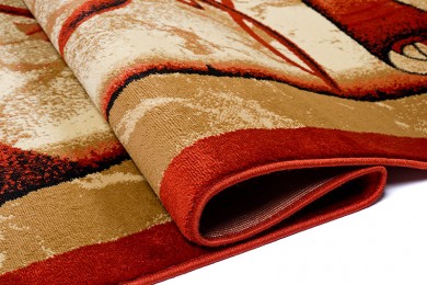 Килим  9106A TERACOTA ANTOGYA  - Традиційний килим