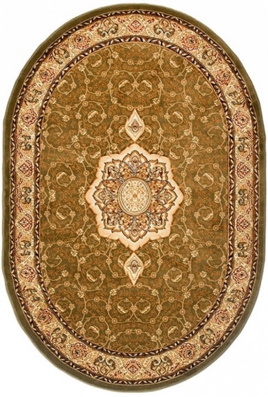 Tradičný koberec 5071A LEMON GREEN YESEMEK OV