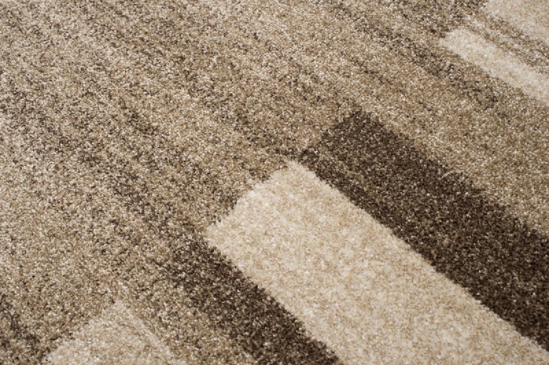 Koberec  3438A DARK BEIGE SARI 3UX  - Moderný koberec