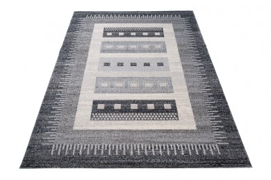 Koberec  K189A BLACK SARI B1X  - Moderný koberec