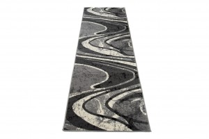 Koberec  2640A DARK GRAY CHEAP PP CRM  - Moderný koberec