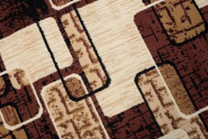 Килим  K859A BROWN CHEAP PP BGX  - Сучасний килим
