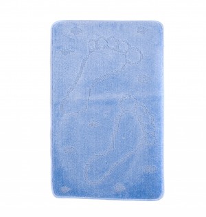 Dywan  1001 BLUE (5004) MONO 1PC (STOPA)  - Dywanik łazienkowy
