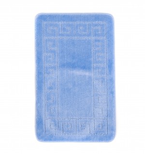 Dywan  1030 BLUE (5004) MONO 1PC (GRECKI)  - Dywanik łazienkowy