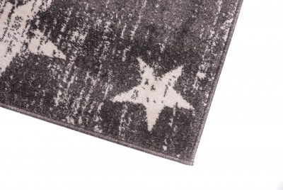 Килим  L385A DARK GRAY SARI  - Сучасний килим