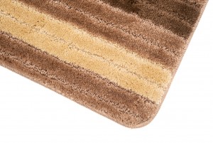 Szőnyeg  PASKI BEIGE HIGH MONO 2PC  - Fürdőszobai szőnyeg