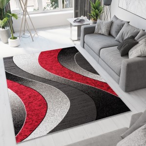 Koberec  K857B RED LUXURY PP ESM  - Moderný koberec