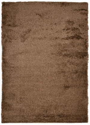 Huňatý koberec  9895 BROWN EVRA  Hnedá