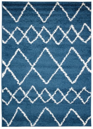 Huňatý koberec  6131B P.BLUE OPAK DELHI SFJ  Modrá