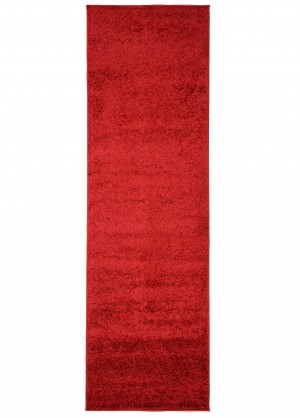 Huňatý koberec  7388A RED DELHI SFA  Červená