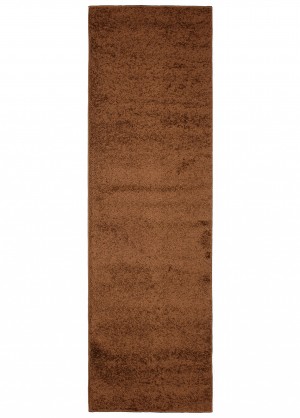 Huňatý koberec 7388A BROWN DELHI SFA