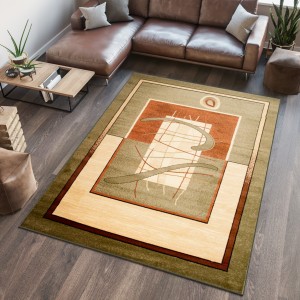 Килим  5118A GREEN DORIAN  - Традиційний килим