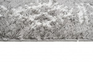 Koberec  G939B DARK GRAY/CREAM BOHO  - Huňatý koberec