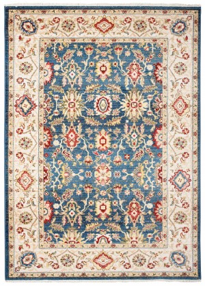 Moderný koberec  EE58A BLUE RIVOLI FPH  Modrá
