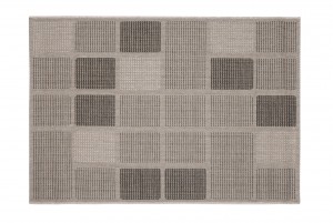 Koberec  20279 Silver / Black  - Šnúrkový koberec