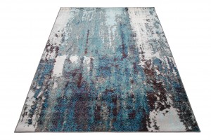 Koberec  1555A D.GREY / L.BLUE BRISTOL  - Moderný koberec