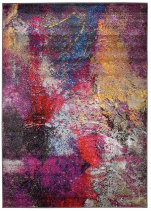 Koberec  1676A D.LILAC D.GREY SALSA  - Moderný koberec