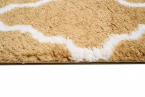 Koberec  P537R WHITE/YELLOW MODENA  - Huňatý koberec