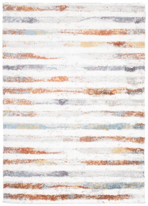 Huňatý koberec R039S TERRA/WHITE MODENA Biela