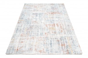 Koberec  R047S TERRA/WHITE MODENA  - Huňatý koberec