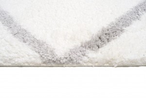 Koberec  P445I GRAY/WHITE MODENA  - Huňatý koberec
