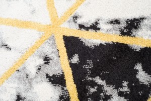 Килим  R883A YELLOW WHITE MALESIA FBA  - Сучасний килим