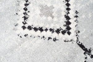 Килим  D465H WHITE GRAY MALESIA FBA  - Сучасний килим