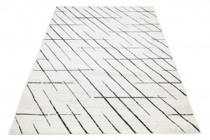 Koberec  5675A CREAM / BLACK GRACE  - Moderný koberec