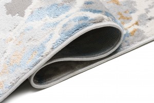 Teppich  D632B WHITE D_BLUE VALLEY  - Moderner Teppich