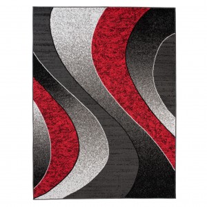 Szőnyeg  K857B RED LUXURY PP ESM  - Modern szőnyeg