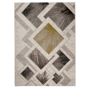 Килим  E329B WHITE JAWA AMH  - Сучасний килим