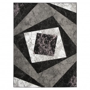 Koberec  K855F BLACK CHEAP PP EWL  - Moderný koberec