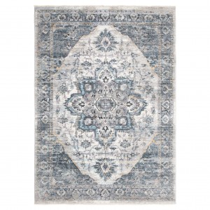 Koberec  3087A D.BLUE / L.BLUE MYSTIC  - Moderný koberec