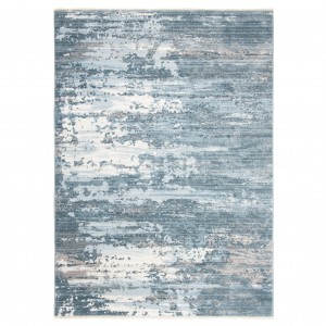 Килим  3092A D.BLUE / L.BLUE MYSTIC  - Сучасний килим