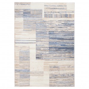 Koberec  G498M WHITE/DARK BLUE ASTHANE  - Moderný koberec