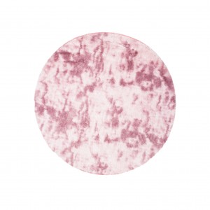 Koberec  MR-581 Pink SILK DYED KOŁO  - Huňatý koberec