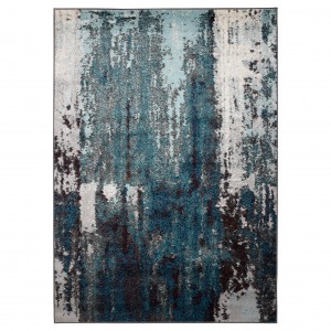 Koberec  1555A D.GREY / L.BLUE BRISTOL  - Moderný koberec