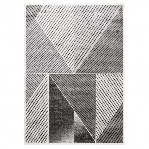 Koberec  6356B D.GRAY / CREAM GRACE  - Moderný koberec