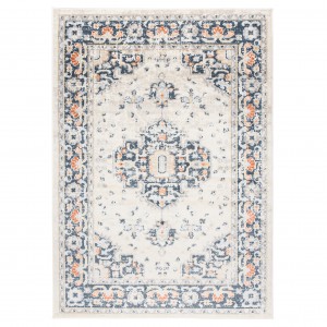 Koberec  5172A CREAM / D.BLUE MIA  - Moderný koberec