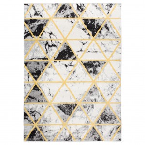 Килим  R883A YELLOW WHITE MALESIA FBA  - Сучасний килим